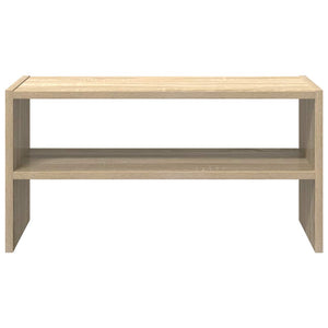 Ράφι παπουτσιών στοιβαζόμενο Sonoma Oak 60x30x30,5 cm - Pakobazaar