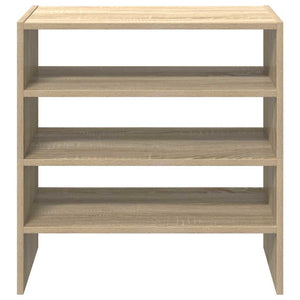 Ράφια παπουτσιών 2 τμχ στοιβαζόμενα Sonoma Oak 60x30x30,5 cm - Pakobazaar