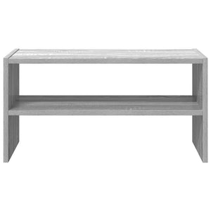 Ράφι παπουτσιών στοιβαζόμενο γκρι Sonoma 60x30x30,5 cm