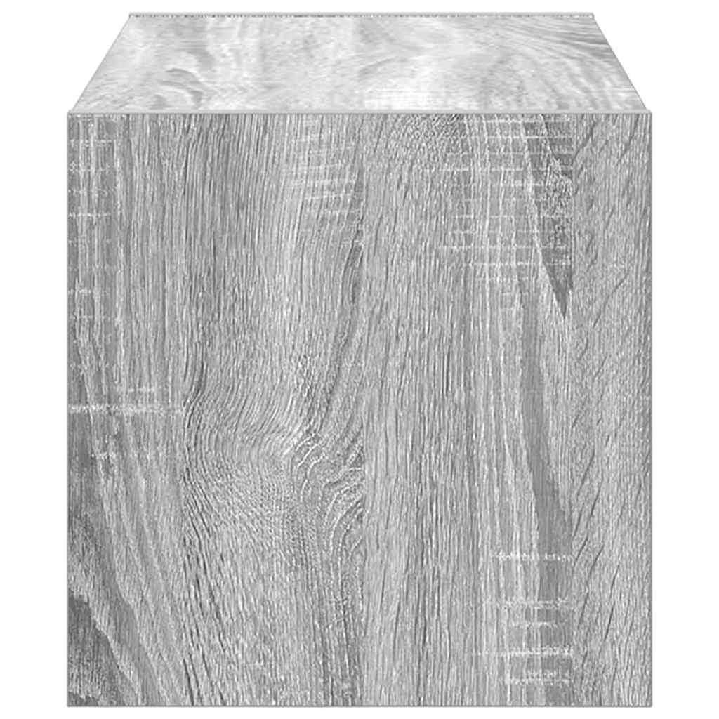 Ράφι παπουτσιών στοιβαζόμενο γκρι Sonoma 60x30x30,5 cm