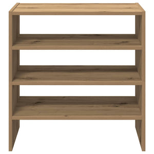 Ράφια παπουτσιών 2 τμχ στοιβαζόμενα Artisan Oak 60x30x30,5 cm