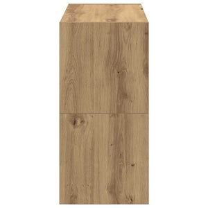 Ράφια παπουτσιών 2 τμχ στοιβαζόμενα Artisan Oak 60x30x30,5 cm