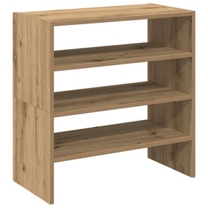 Ράφια παπουτσιών 2 τμχ στοιβαζόμενα Artisan Oak 60x30x30,5 cm