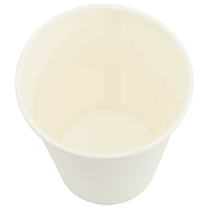Χάρτινα κύπελλα καφέ 1000 τεμάχια 8oz 200ml Λευκό - Pakobazaar