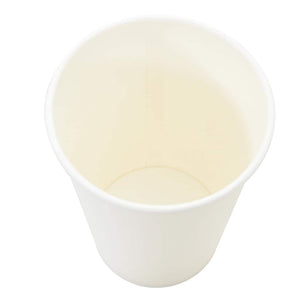 Χάρτινα κύπελλα καφέ 1000 τεμάχια 12oz 300ml Λευκό