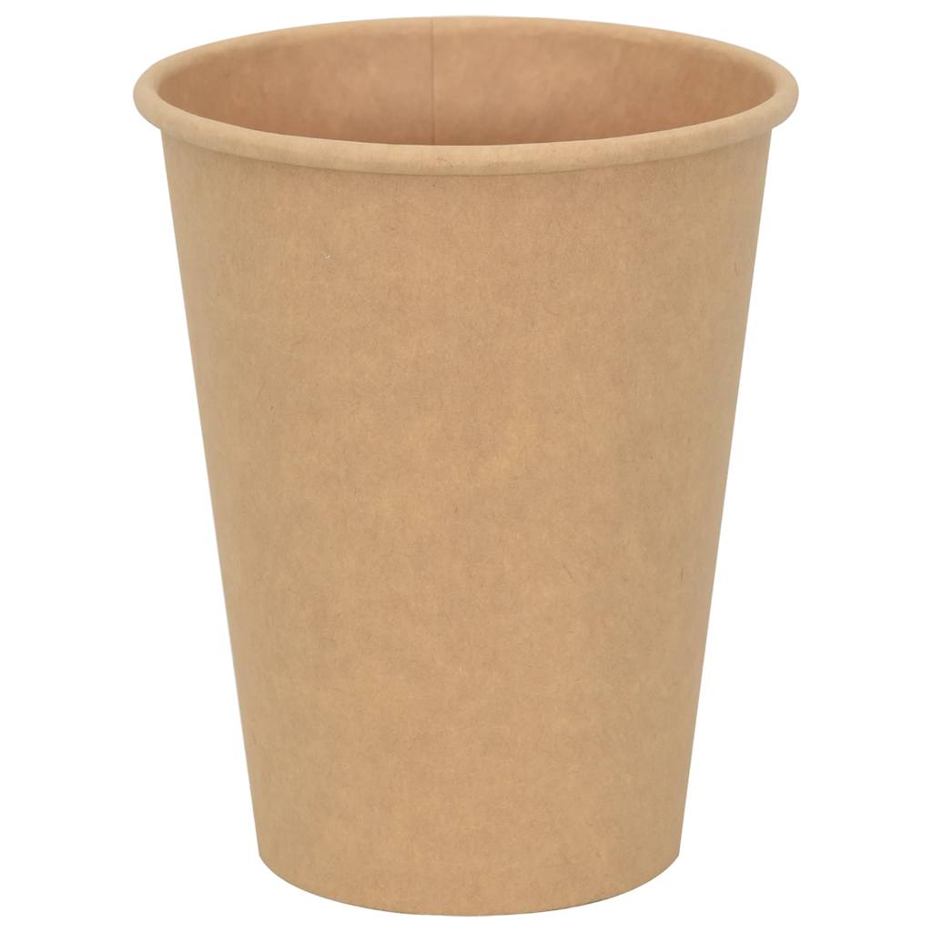 Χάρτινα κύπελλα καφέ 1000 τεμάχια 12oz 300ml καφέ - Pakobazaar