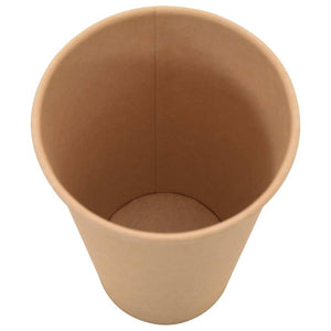 Χάρτινα κύπελλα καφέ 1000 τεμάχια 16oz 400ml καφέ
