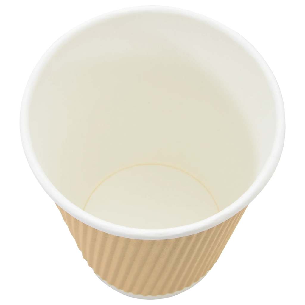 Χάρτινα ποτήρια καφέ 500 τεμάχια 12oz 300ml καφέ - Pakobazaar