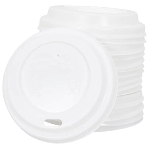 Χάρτινα καπάκια καφέ Ø60 mm 4oz 1000 τεμάχια Λευκό πλαστικό - Pakobazaar