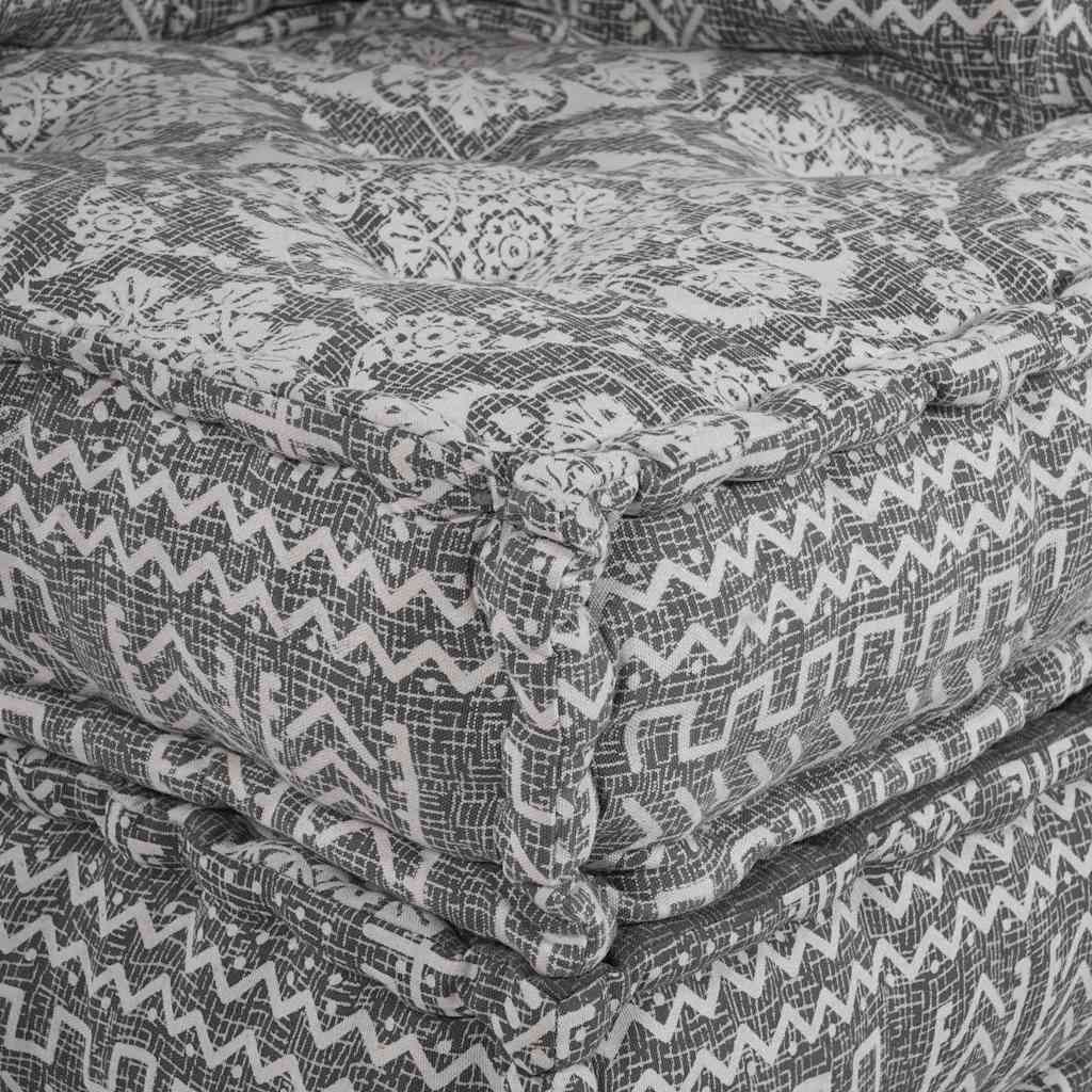 Αρθρωτός Καναπές Ανοιχτό γκρι 70 x 70 x 56 εκ ύφασμα - Pakobazaar