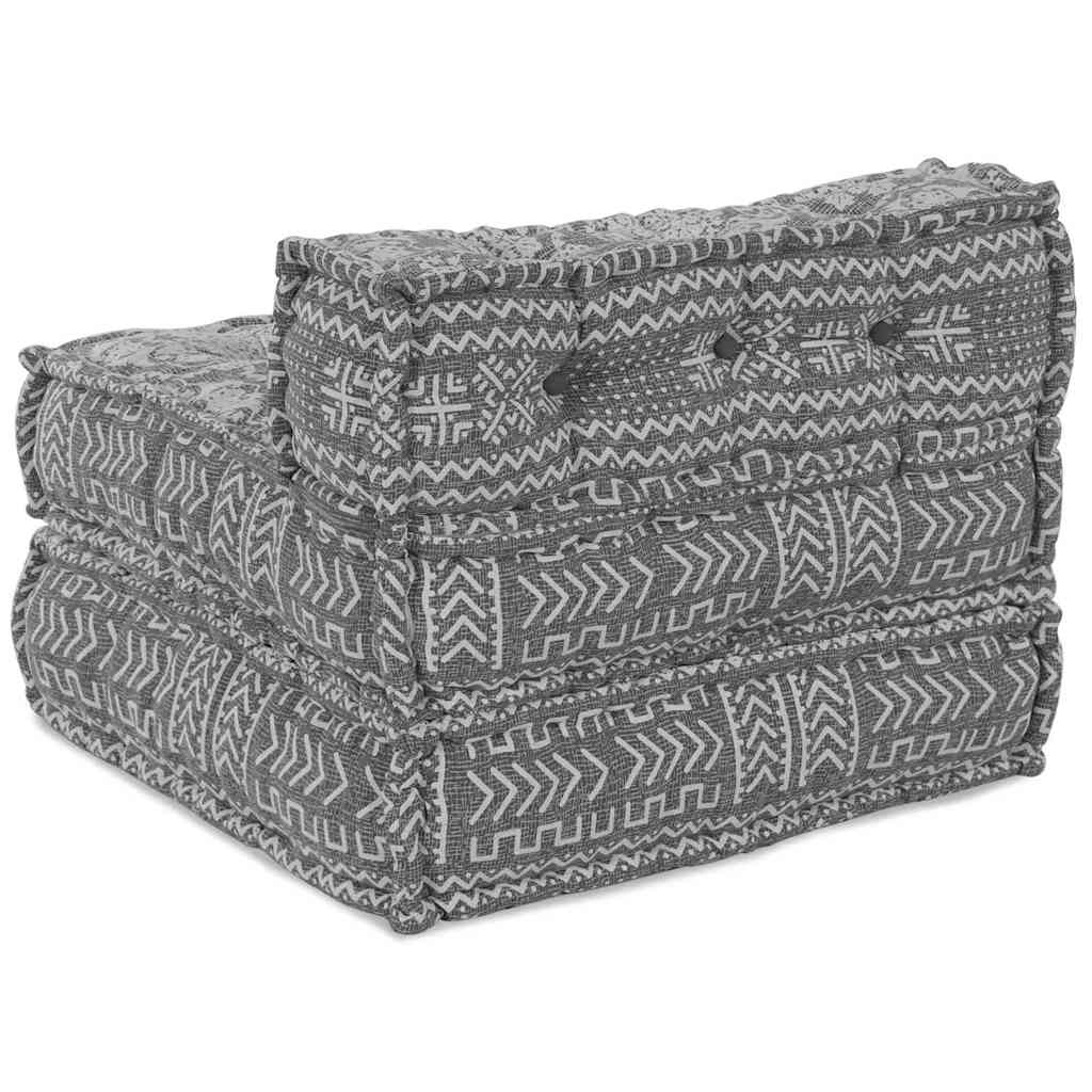 Αρθρωτός Καναπές Ανοιχτό γκρι 70 x 70 x 56 εκ ύφασμα - Pakobazaar