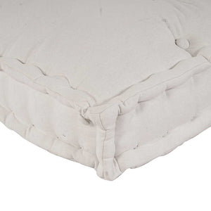 Μαξιλάρι για καναπέ παλέτας 3 pcs Κρεμ 120 x 80 x 34 εκ. Ύφασμα - Pakobazaar