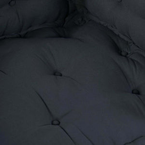 Αρθρωτός Καναπές 3 pcs Ανθρακί 120 x 80 x 38 εκ. ύφασμα - Pakobazaar