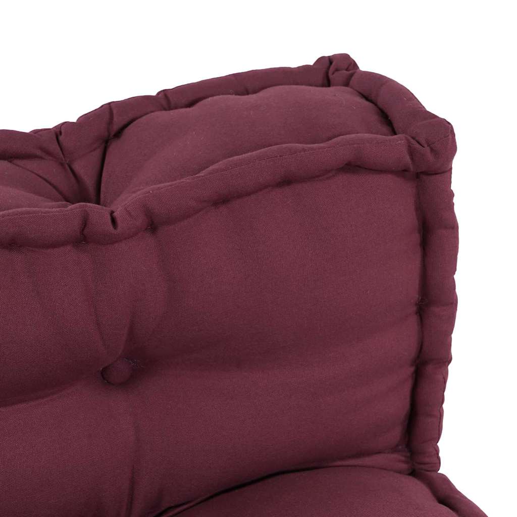 Αρθρωτός Καναπές 2 pcs Καφετί 120 x 80 x 38 εκ. ύφασμα - Pakobazaar