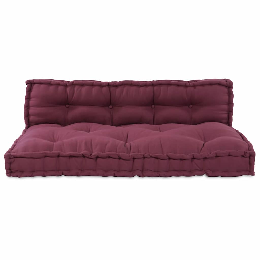 Αρθρωτός Καναπές 2 pcs Καφετί 120 x 80 x 38 εκ. ύφασμα - Pakobazaar