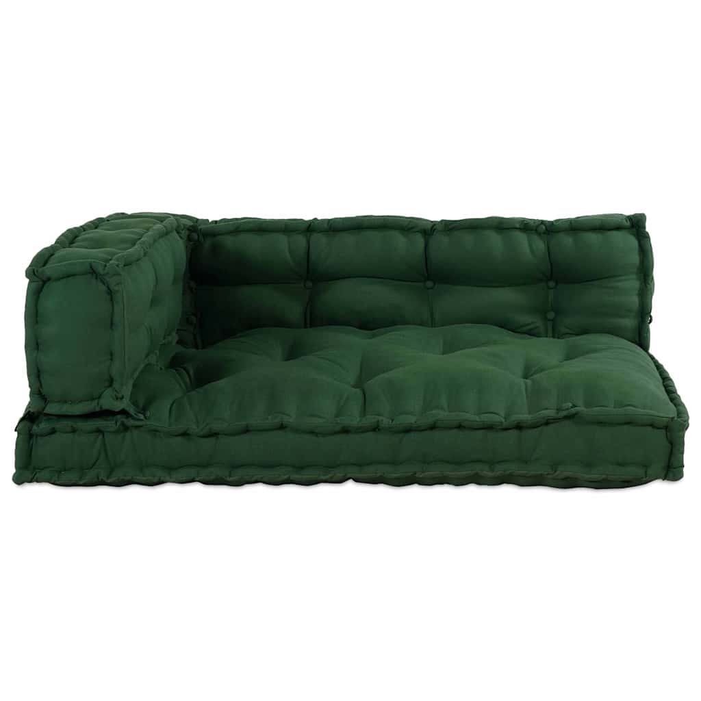 Μαξιλάρι για καναπέ παλέτας 3 pcs Πράσινο 120 x 80 x 38 εκ. - Pakobazaar