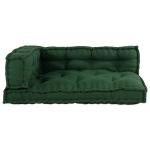 Μαξιλάρι για καναπέ παλέτας 3 pcs Πράσινο 120 x 80 x 38 εκ. - Pakobazaar