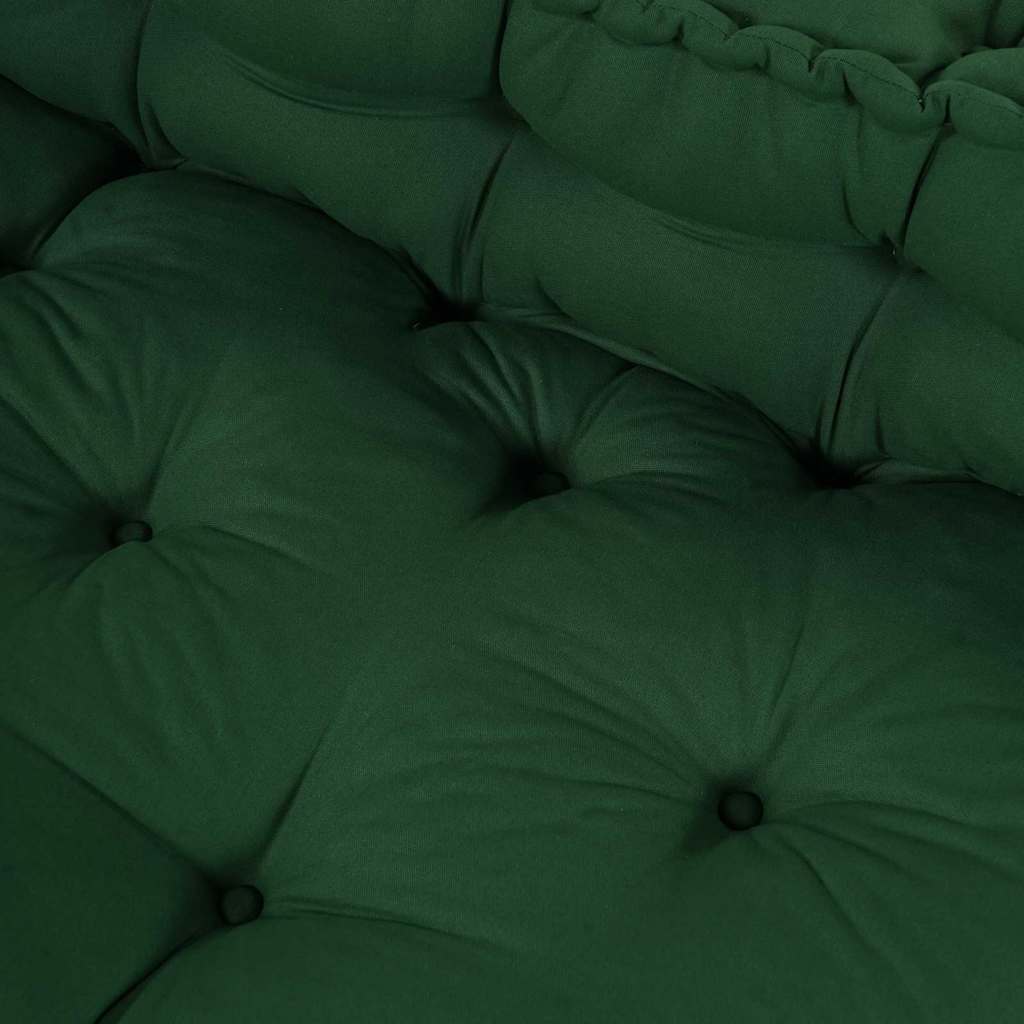 Αρθρωτός Καναπές 2 pcs Πράσινο 120 x 80 x 38 εκ. ύφασμα - Pakobazaar