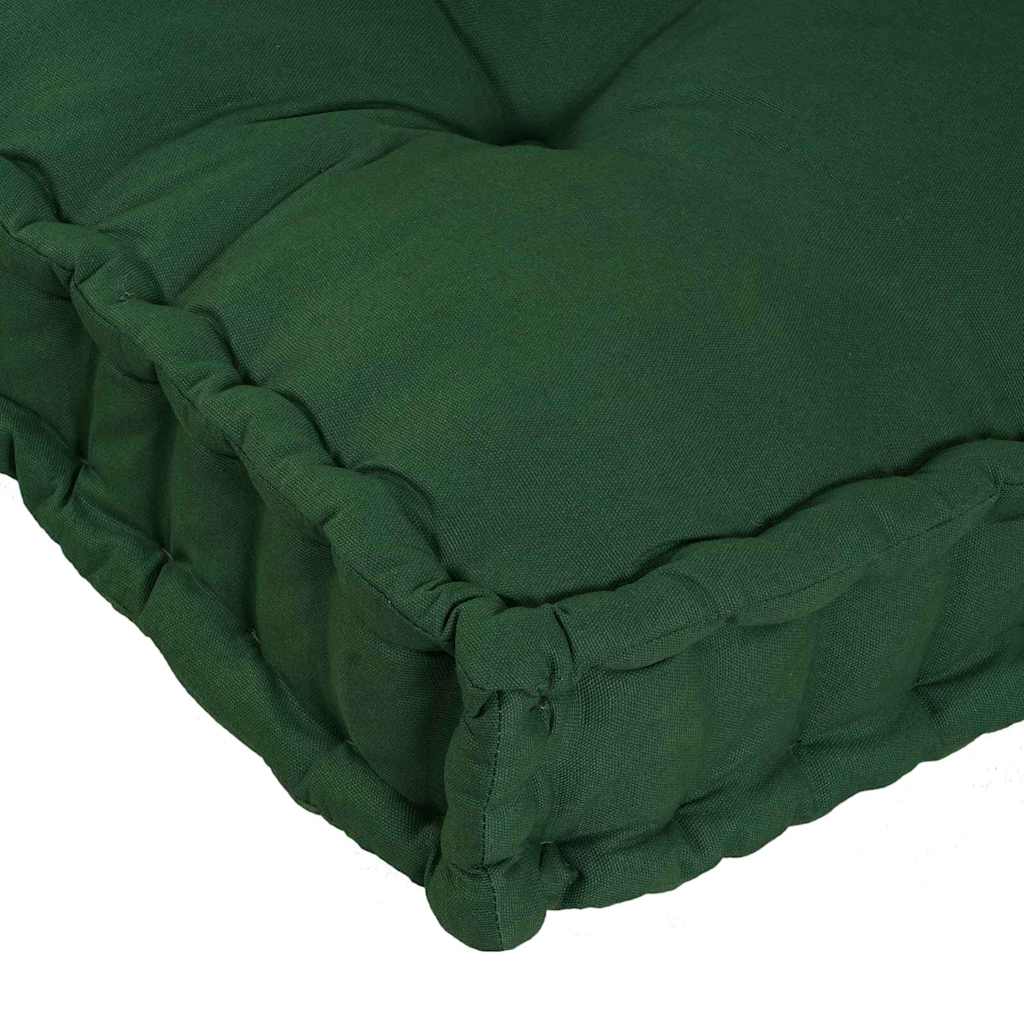 Αρθρωτός Καναπές 2 pcs Πράσινο 120 x 80 x 38 εκ. ύφασμα - Pakobazaar