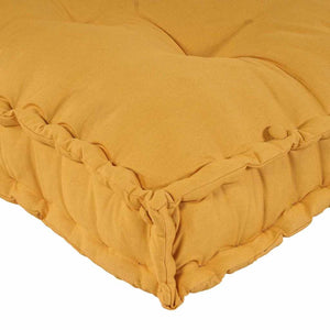Μαξιλάρι για καναπέ παλέτας 3 pcs Κίτρινο 120 x 80 x 38 εκ. - Pakobazaar
