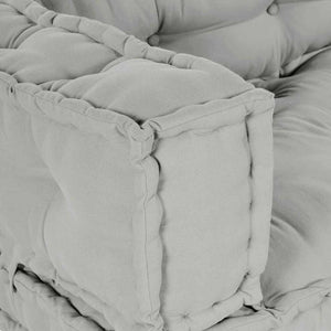 Αρθρωτός Καναπές 3 pcs Γκρι 120 x 80 x 38 εκ. ύφασμα - Pakobazaar
