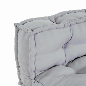 Αρθρωτός Καναπές 2 pcs Γκρι 120 x 80 x 38 εκ. ύφασμα - Pakobazaar
