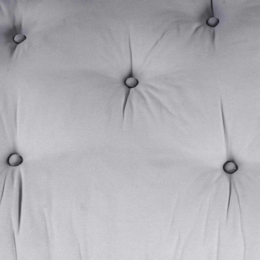 Αρθρωτός Καναπές 2 pcs Γκρι 120 x 80 x 38 εκ. ύφασμα - Pakobazaar