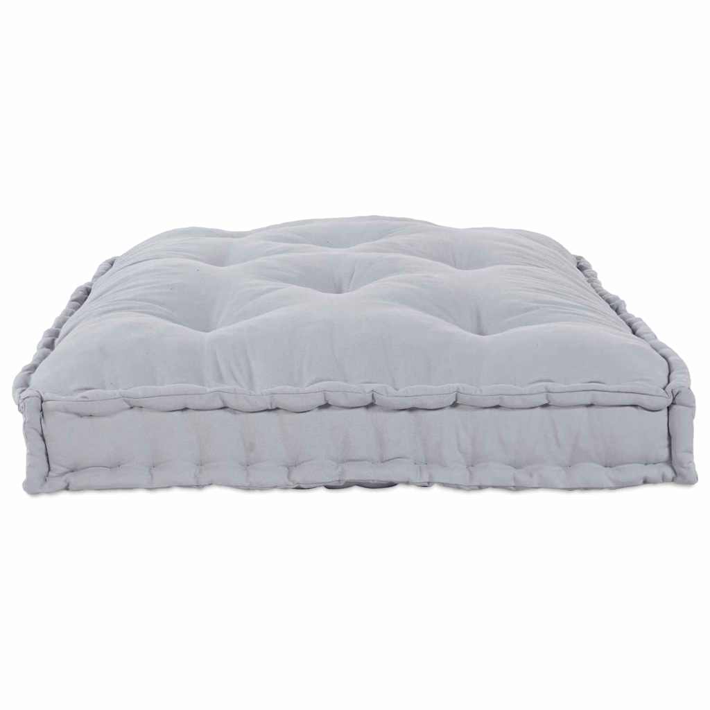 Αρθρωτός Καναπές Γκρι 120 x 80 x 12 cm ύφασμα - Pakobazaar