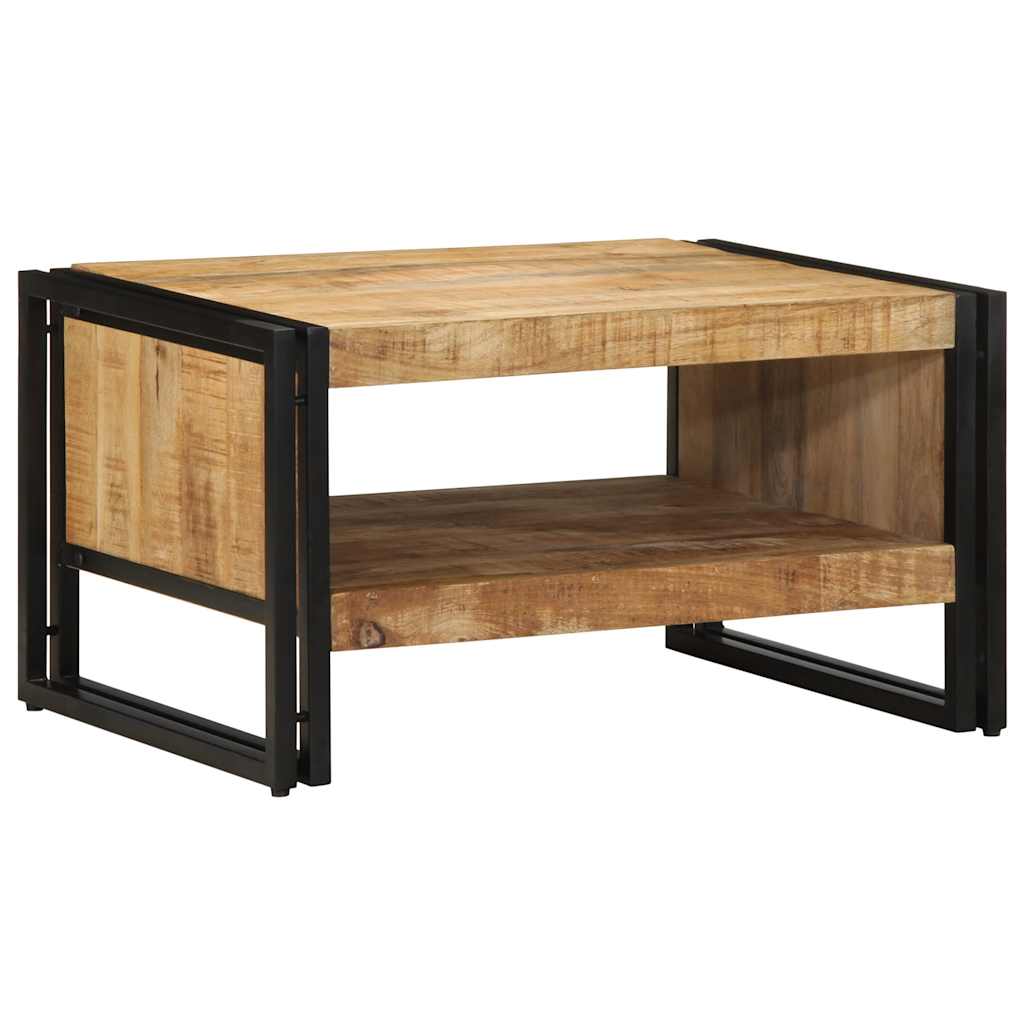 Τραπεζάκι σαλονιού 70x50x38 cm Στερεό ακατέργαστο ξύλο Mango