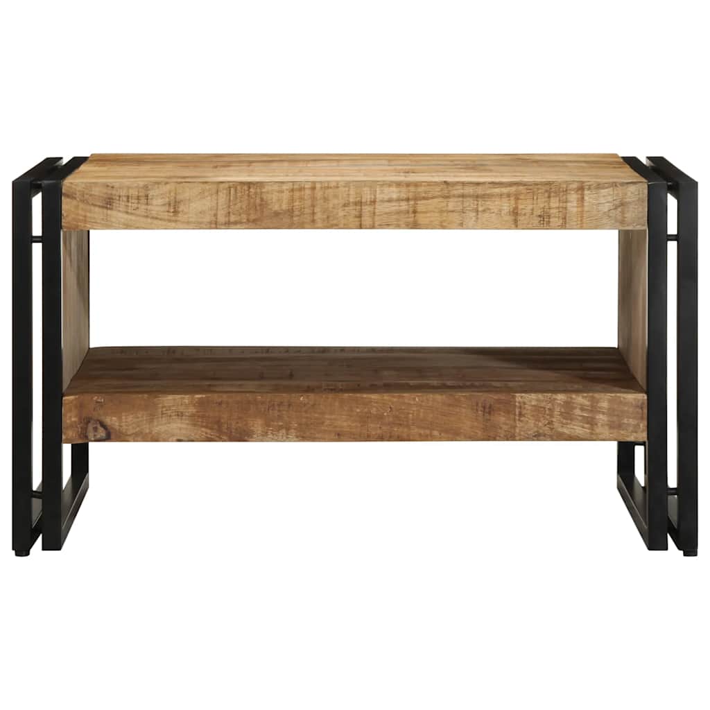 Τραπεζάκι σαλονιού 70x50x38 cm Στερεό ακατέργαστο ξύλο Mango