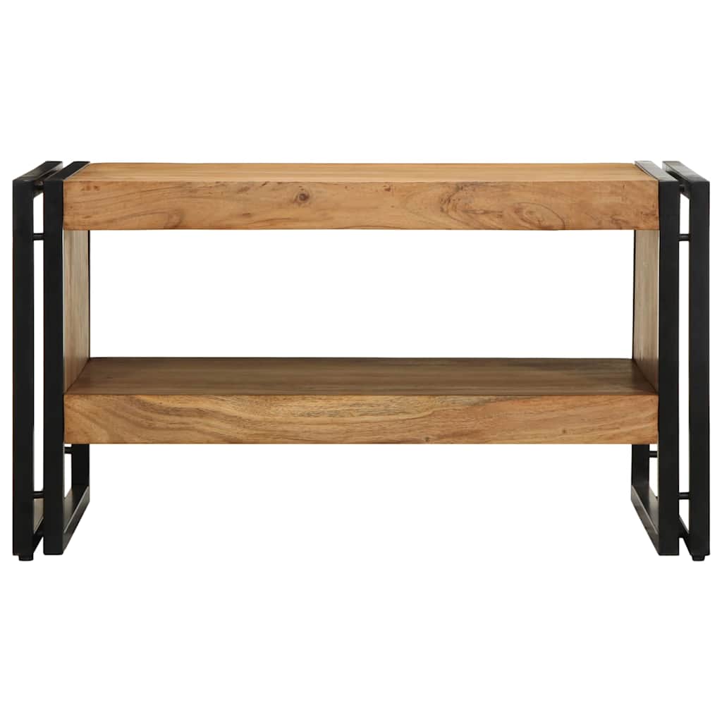 Τραπεζάκι σαλονιού 70x50x38 cm μασίφ ξύλο ακακίας