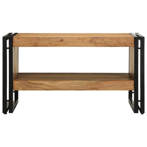 Τραπεζάκι σαλονιού 70x50x38 cm μασίφ ξύλο ακακίας