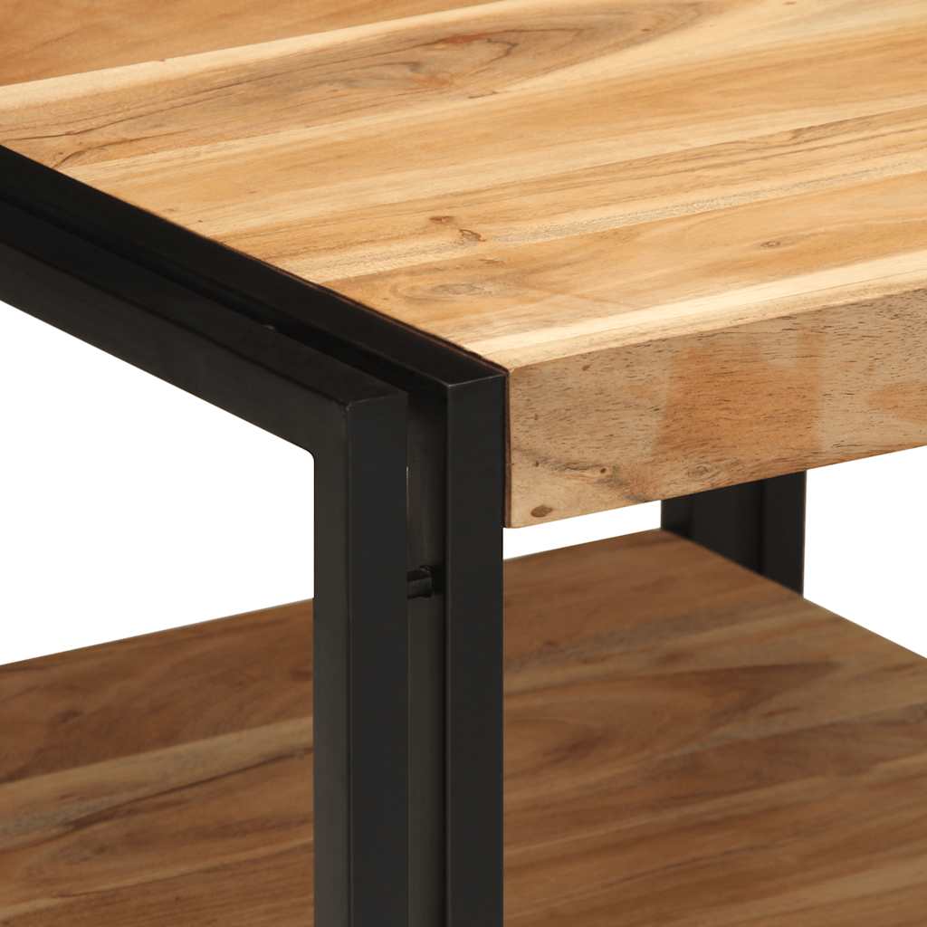 Τραπεζάκι σαλονιού 50x50x38 cm μασίφ ξύλο ακακίας - Pakobazaar