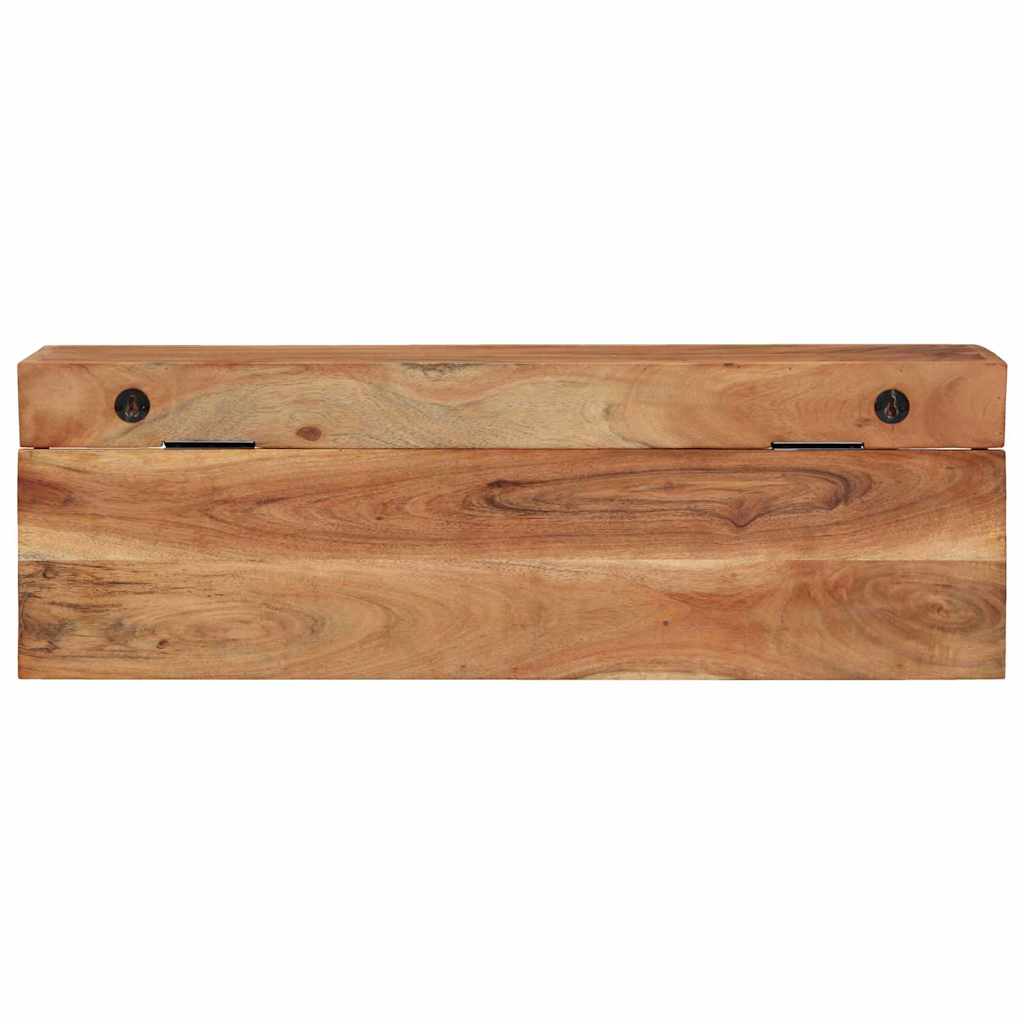 Κρεμάστρα Επιτοίχιο Καφέ 73 x 19 x 23 εκ. Μασίφ ξύλο ακακίας