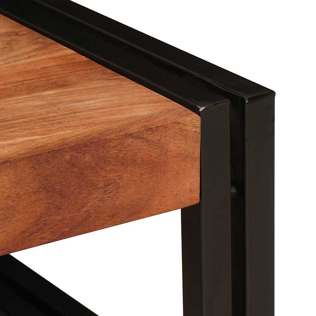 Ράφι μπάνιου για Καφέ 120 x 50 x 23 εκ. Στερεό Ξύλο Ακακίας