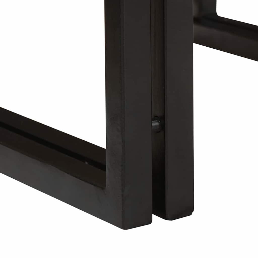 Ράφι μπάνιου Πολύχρωμο 120 x 50 x 23 εκ. Στερεό ανακτημένο ξύλο