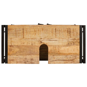 Ντουλάπι νιπτήρα Καφέ 71 x 33 x 58 εκ. Στερεό ξύλο μάνγκο - Pakobazaar