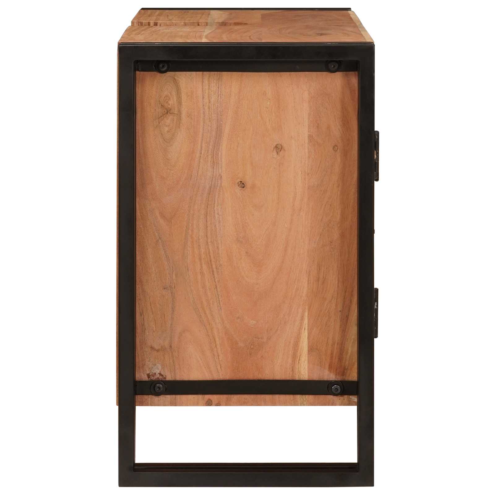 Ντουλάπι νιπτήρα Καφέ 71 x 33 x 58 εκ. Στερεό Ξύλο Ακακίας - Pakobazaar