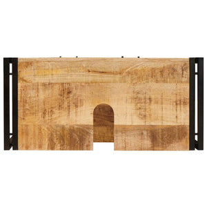 Ντουλάπι νιπτήρα Καφέ 71 x 33 x 58 εκ. Στερεό ξύλο μάνγκο - Pakobazaar