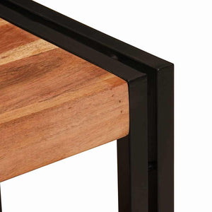 Ντουλάπι νιπτήρα Καφέ 71 x 33 x 58 εκ. Στερεό Ξύλο Ακακίας