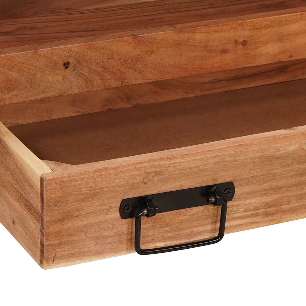 Ντουλάπι νιπτήρα Καφέ 71 x 33 x 58 εκ. Στερεό Ξύλο Ακακίας