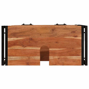 Ντουλάπι νιπτήρα Καφέ 71 x 33 x 58 εκ. Στερεό Ξύλο Ακακίας
