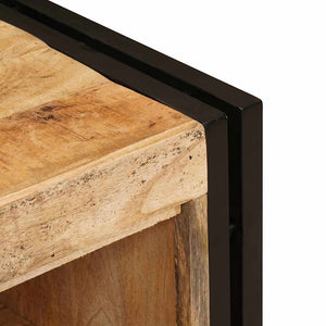Ντουλάπι νιπτήρα Καφέ 71 x 33 x 58 εκ. Στερεό ξύλο μάνγκο - Pakobazaar