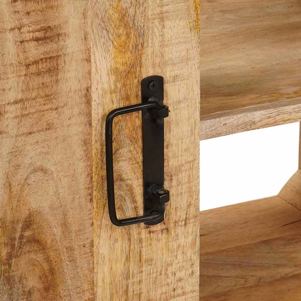 Ντουλάπι νιπτήρα Καφέ 71 x 33 x 58 εκ. Στερεό ξύλο μάνγκο - Pakobazaar