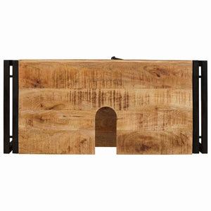Ντουλάπι νιπτήρα Καφέ 71 x 33 x 58 εκ. Στερεό ξύλο μάνγκο - Pakobazaar
