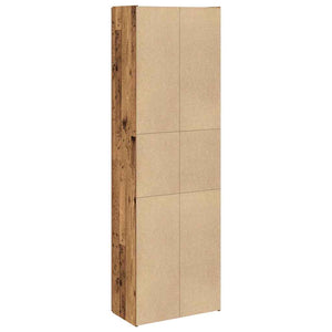 Highboard Παλιό ξύλο 60x32x190 cm Κατασκευασμένο ξύλο