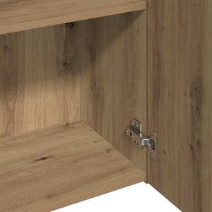 Ντουλάπι Αρτισιανή Δρυς 60x32x190 εκ. από Επεξεργασμένο Ξύλο