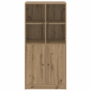 Ντουλάπα με Πόρτες Αρτισιανή Δρυς 68x37x142 εκ. Επεξ. Ξύλο
