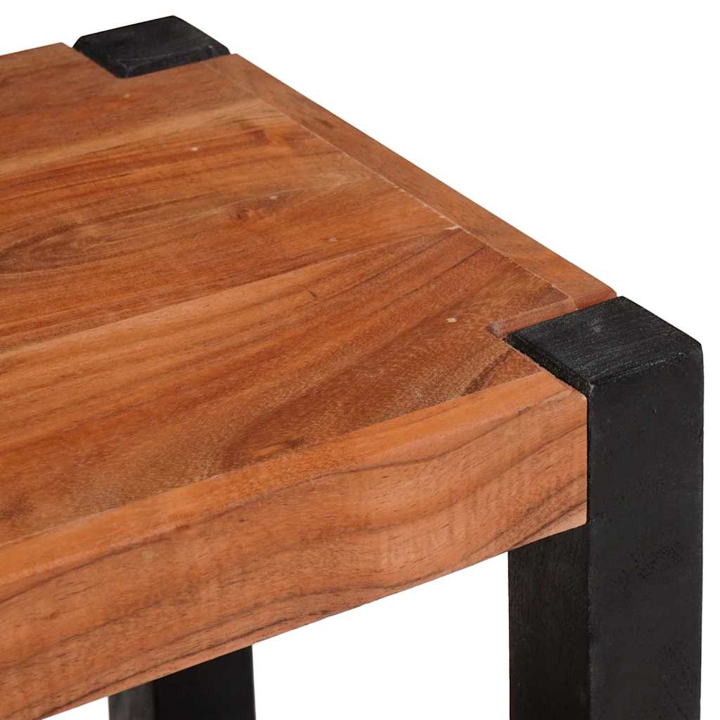 Ράφι Βιβλίων 3 pcs Καφέ 50 x 30 x 110 εκ Στερεό Ξύλο Ακακίας