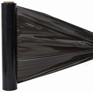 Stretch Film 6 τεμάχια Μαύρο 20 μm 50 cm x 150 m